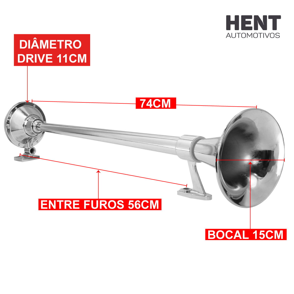 2 Buzina Mar tima 74cm 12V 24V Com Suporte INOX Na Truc o Auto 2-buzina-mar-tima-74cm-12v-24v-com-suporte-inox-na-truc-o-auto