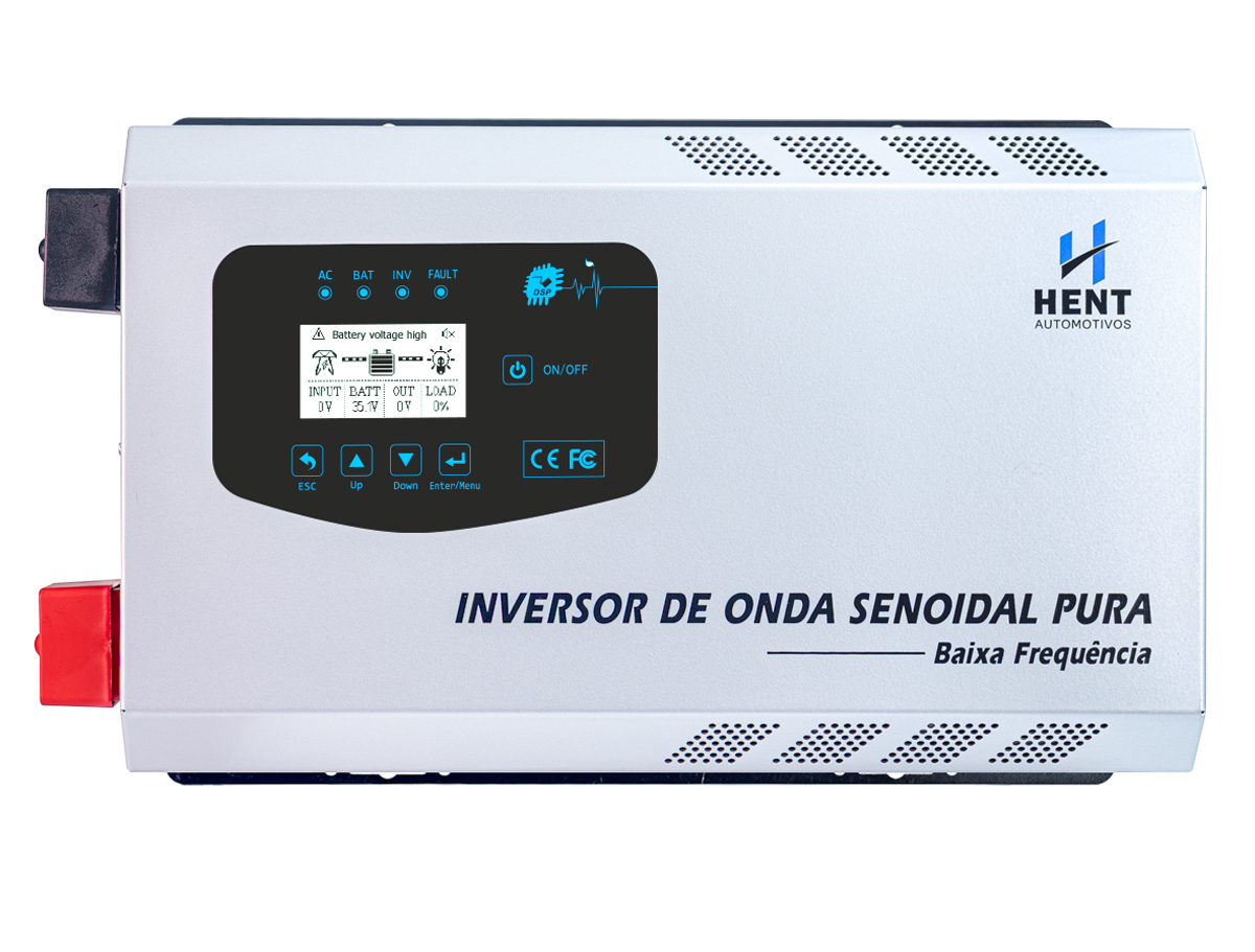 Inversor Onda Senoidal Hibrido Barco residencial motorhome 12v 3kva