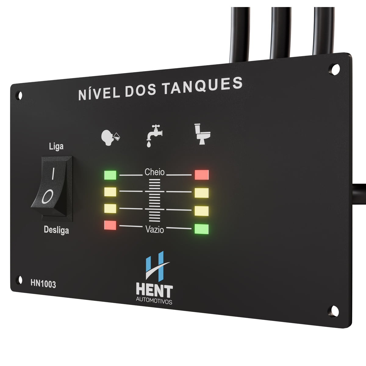 Indicador Medidor Sensor De Nível Caixa D Água 2 Tanque