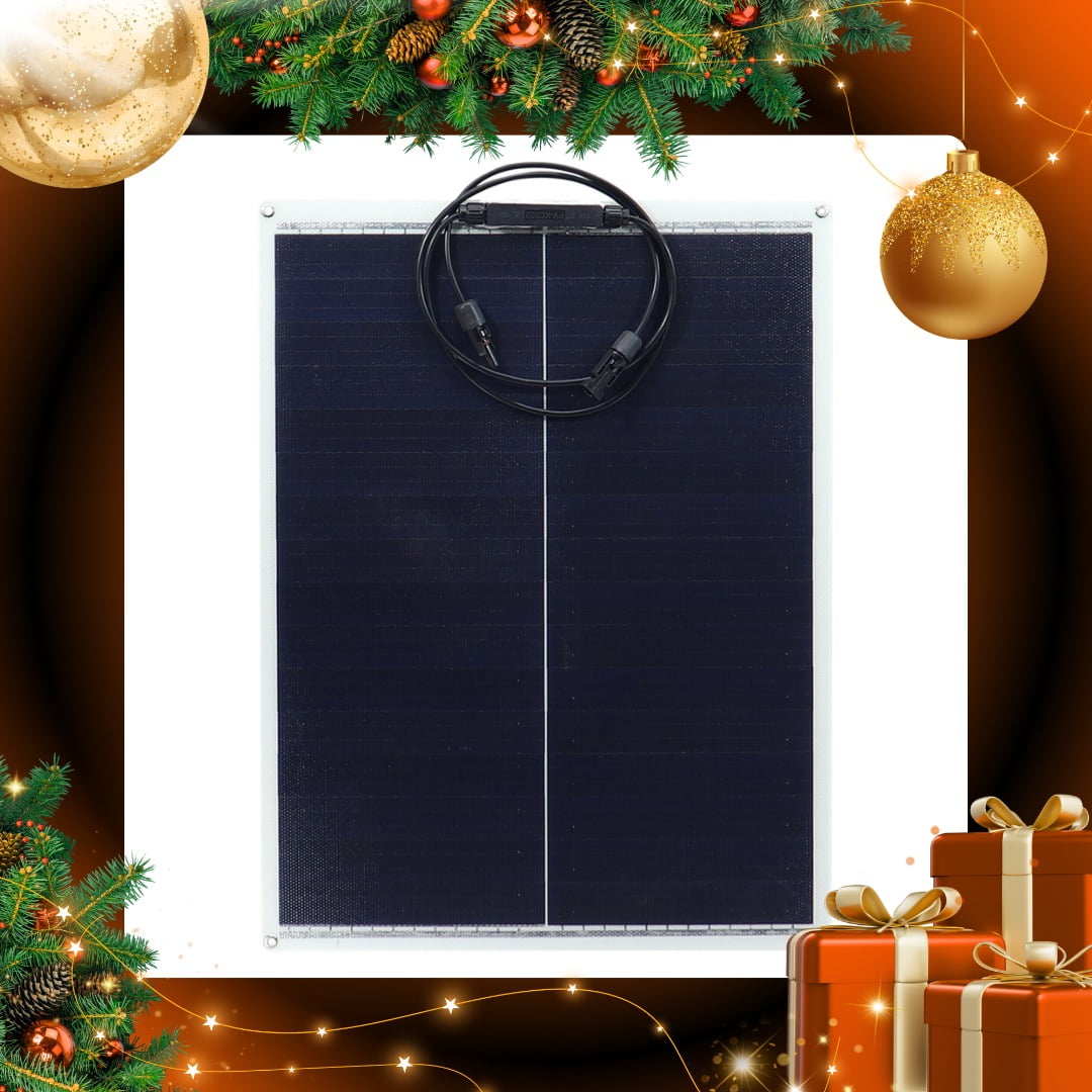 Placa Solar Fotovoltaica Flexível 50w