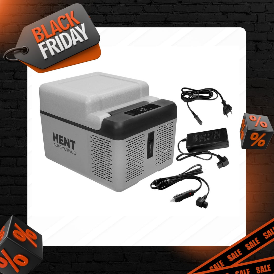 Geladeira Portátil 12 Litros Quadrivolt para Carro e Van - Hent Automotivos