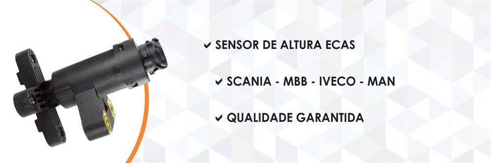 Sensor Altura Ecas Scania Mb Iveco | Compre na Trucão
