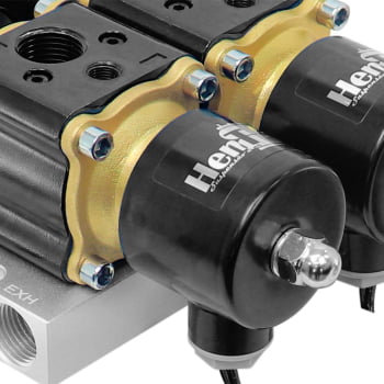 Bloco Suspensao Ar 4 Valvulas 1/2 24v - Hent automotivos 