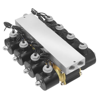 Bloco Suspensao Ar 8 Valvulas 1/2 12v - Hent automotivos 