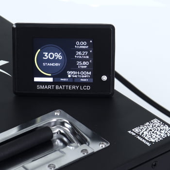 BATERIA LIFEPO4 LÍTIO E BLUETOOTH 12v 320AH 4,0 KWH