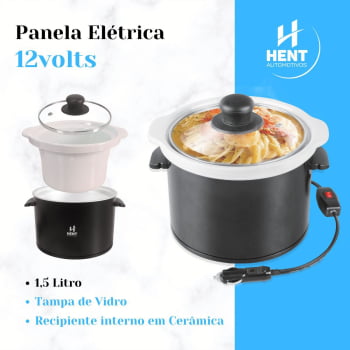 Panela Eletrica 12v Caminhao Multifuncional Motorhome