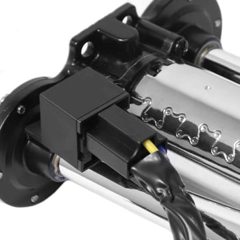 Buzina Dupla Cromada com Compressor 12V – Carro, Barco, Moto
