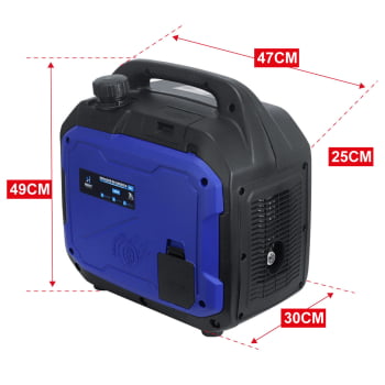 Gerador Automotivo De Energia Portatil 12v Caminhão 1100w