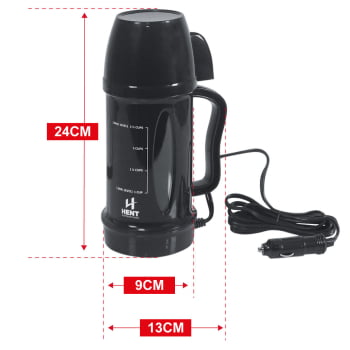 Chaleira Elétrica Automotivo 12v Motorhome Portátil