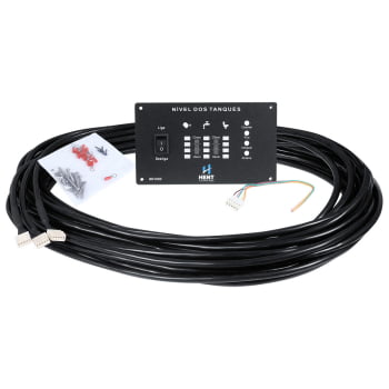 Painel Medidor Nível De Água 3 Tanques Motorhome Sensor