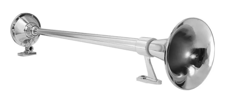 BUZINA MARITIMA ELETROPNEUMATICA - 74CM S/ VALVULA BUZINA MARITIMA ELETROPNEUMATICA - 74CM S/ VALVULA