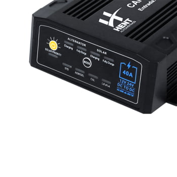 Carregador de bateria DC-DC 40A 500W MPPT lifepo4 12/24v
