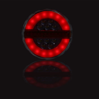 Sinaleira Traseira Led Sequencial Carreta, Reboque, Caminhão