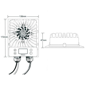 CONTROLADOR MPPT 600W 40A
