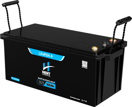 Bateria Lítio LiFePO4 24V 100A bluetooth barco,motorhome