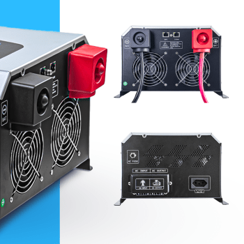 Inversor Hibrido Off Grid Onda Senoidal 12v Baixa Frequência