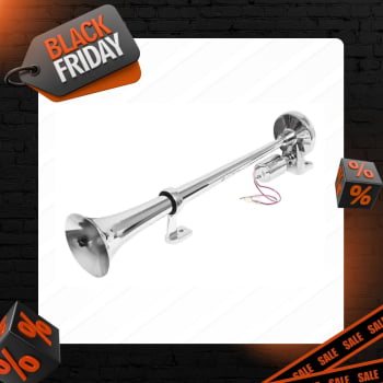 Buzina Maritima 45cm 12/24v - Hent Automotivos