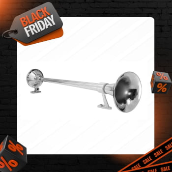 BUZINA MARITIMA ELETROPNEUMATICA - 74CM S/ VALVULA