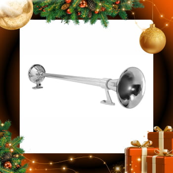 BUZINA MARITIMA ELETROPNEUMATICA - 74CM S/ VALVULA BUZINA MARITIMA ELETROPNEUMATICA - 74CM S/ VALVULA