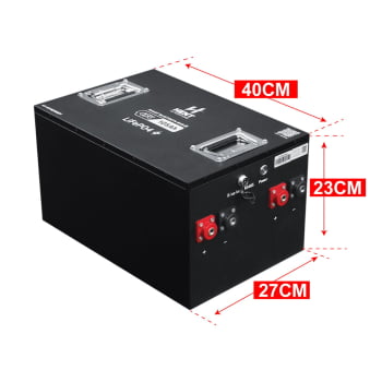 Bateria Lifepo4 48v 105ah Lítio E Bluetooth 5,0 Kwh