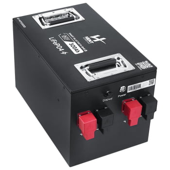 BATERIA LIFEPO4 LÍTIO E BLUETOOTH 12v 320AH 4,0 KWH