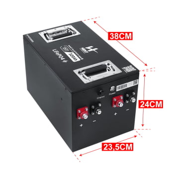 BATERIA LIFEPO4 LÍTIO E BLUETOOTH 12v 320AH 4,0 KWH