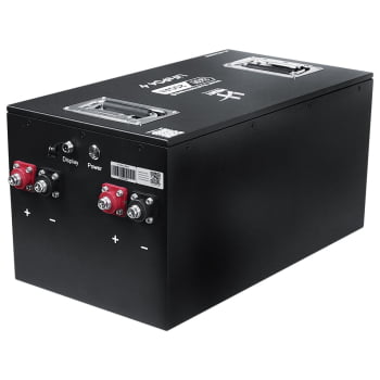 BATERIA LIFEPO4 LÍTIO E BLUETOOTH 24v 200AH 4,8 KWH COM BMS