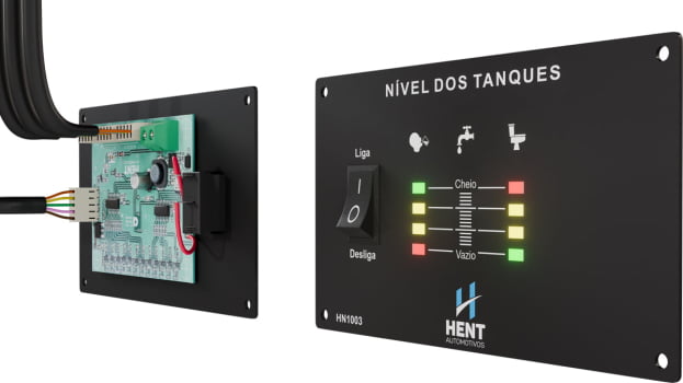 Indicador Medidor Sensor De Nível Caixa D Água 2 Tanque