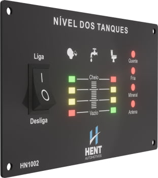 Medidor Nível Agua 2 Tanques + 4 Sinal Motorhome Sensor