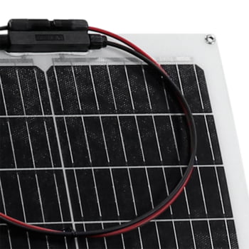 Kit Painel Solar Fotovoltaico Flexível 150w com Controlador