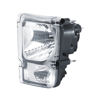 FAROL PRINCIPAL VOLVO VM CHINES 260 310  L/E - MASCARA NEGRA