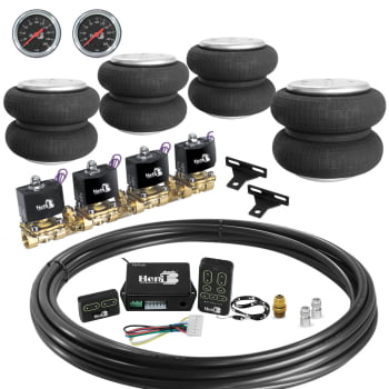 Kit Suspensão A Ar 1/2" - Para micro ônibus 3/4  sem Suporte / Super Rápido