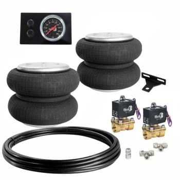 Kit Suspensão A Ar Caminhão Dianteira - Universal 1/2" 12MM - Sem Suporte / Sem Controle