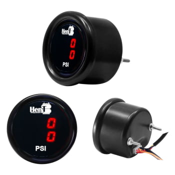 Kit Suspensão A Ar Caminhão Independente completo de 1/2 Com Suporte + manômetro duplo digital