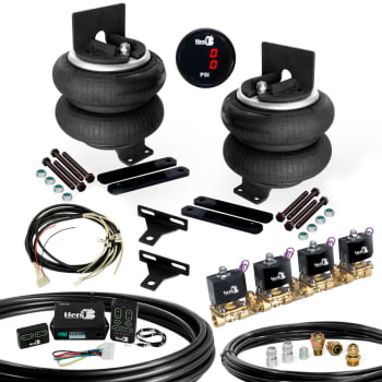 KIT SUSPENSÃO A AR INDEPENDENTE COMPLETO + MANOMETRO DIGITAL